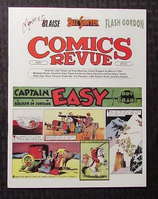 Buy 2008 COMICS REVUE Magazine #267 VF Buz Sawyer - Flash Gordon • 8.10£