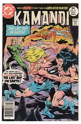 Buy Kamandi Vol 1 No 51 Jul 1977 (VFN) (8.0) DC Comics, Bronze Age • 6.99£