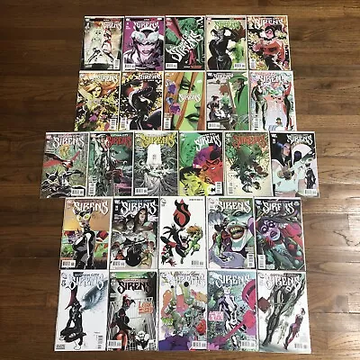 Buy Gotham City Sirens #1-26 Lot - Complete Run - Harley Quinn Poison Ivy Catwoman • 178.41£