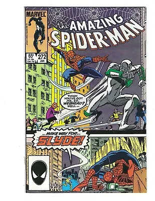 Buy Amazing Spider-Man #272  1986 VF+ Or Better! Make Way For Slyde!    Combine • 6.39£