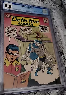 Buy DETECTIVE COMICS #265 CGC 6.0 - 1959 Origin Of Batman Retold • 138.14£