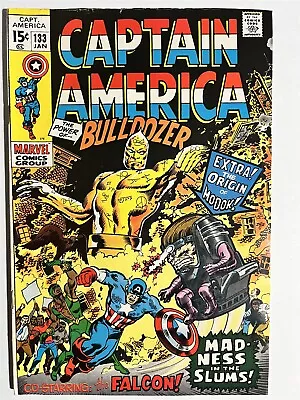 Buy Captain America #133 1971 Bronze Age Marvel Comics Modok Origin • 18.06£