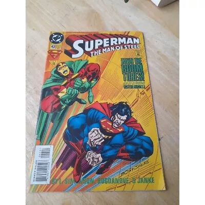 Buy Superman The Man Of Steel #43 DC Comics. Down The Boom Tubes. 1995 13. • 4.99£
