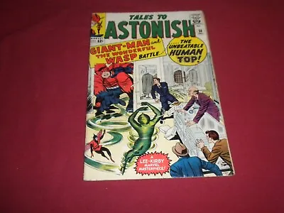 Buy BX1 Tales To Astonish #50 Marvel 1963 Comic 4.5 Silver Age 1ST HUMAN TOP! • 66.14£