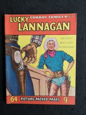 Buy Cowboy Comics 121 Lucky Lannagan Fleetway Pub.black & White Western Golden Age  • 5£