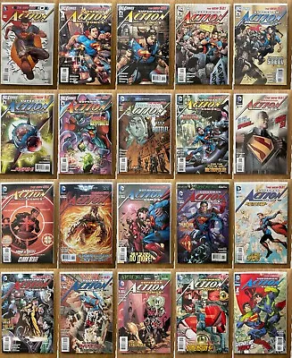 Buy Action Comics, Vol. 2 #0-18 + Annual [2012] #1 |DC Comics (New 52), 2011 • 30£