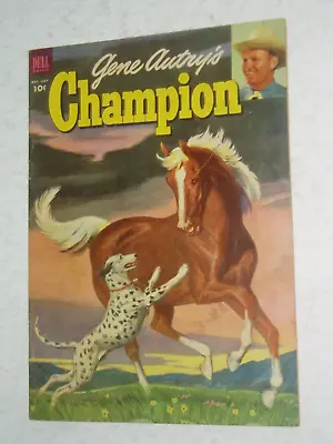 Buy GENE AUTRY   CHAMPION   Western Comic....USA  Dell    1953       Number 10    EX • 3£