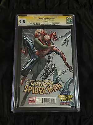 Buy Amazing Spider-Man #700 Midtown Excl. CGC 9.8 SIGNED Campbell & Stan Lee SIGNED! • 642.52£