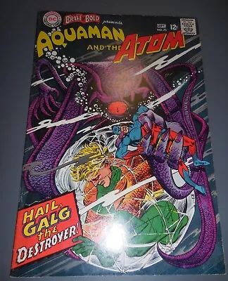 Buy 1967 DC Brave And The Bold #73 Aquaman And Atom VF+ 8.5 • 44.24£