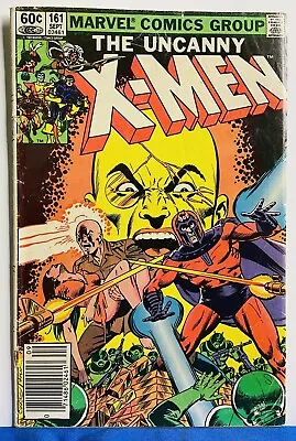 Buy Uncanny X-Men #161 (1982) Origin Of Magneto - Newsstand Variant Edition - VG • 6.29£