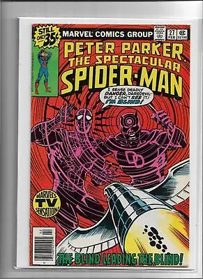 Buy The Spectacular Spider-man #27 1979 Very Fine 8.0 3139 Daredevil • 25.85£