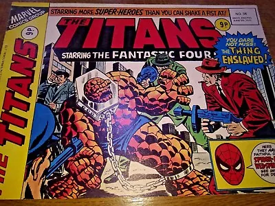 Buy The Titans Starring The Fantastic Four No 34 Comic • 5.99£