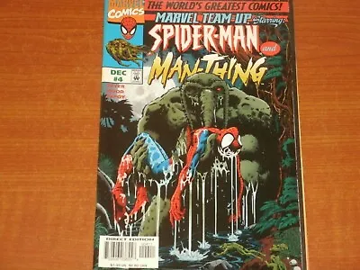 Buy Marvel Comics: Marvel Team-Up Starring Spider-Man And Man-Thing #4 Dec. 1997 • 3.99£
