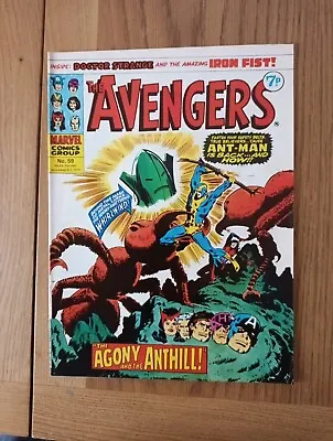 Buy The Avengers #59 - Marvel Comics / British - 1974 • 1.50£