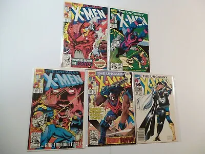 Buy Lot X 5 Marvel Comics The Uncanny X-Men #284,286,287,288,289 (1992) • 19.99£