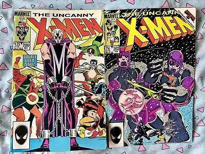 Buy Uncanny X-Men #200 202 Trial Magneto 1985 Claremont Romita Jnr Marvel Comics • 19.99£