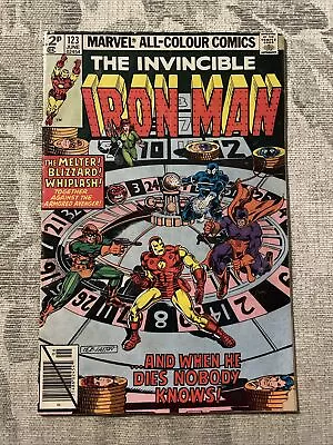 Buy THE INVINCIBLE IRON MAN ISSUE #123 Demon In A Bottle • 8£