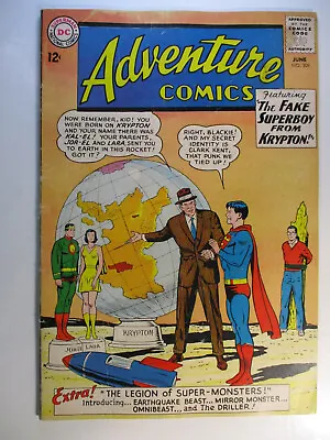 Buy Adventure #309, Superboy, Legion Of Super Monsters, VG/F, 5.0 (C), OW Pages • 21.99£