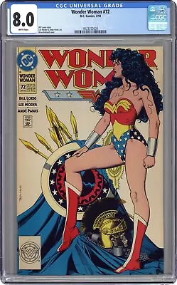 Buy Wonder Woman #72 CGC 8.0 1993 4023252020 • 64.34£