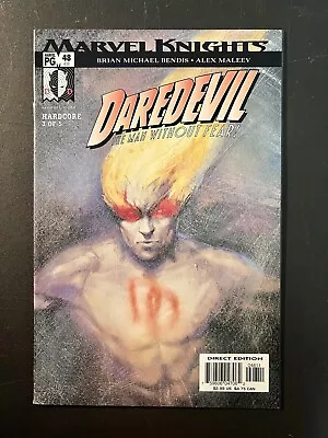 Buy DAREDEVIL~MAN WITHOUT FEAR~#48~MARVEL KNIGHTS~Hardcore #3~Excellent Condition • 10.27£