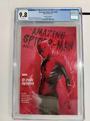 Buy Amazing Spider-Man (2018) #800 CGC 9.8 Dell'Otto 1:25 Incentive Variant Cover! • 99.29£
