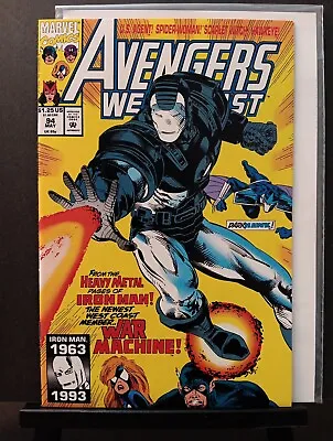 Buy Avengers West Coast # 94 NM/M 9.8 1st James Rhodes As War Machine Marvel Comics  • 63.95£