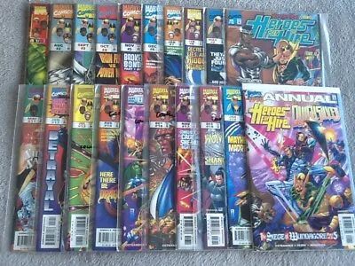 Buy Heroes For Hire 1 To 19 + Annual 1 Full Set Early Deadpool • 44.99£