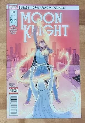 Buy MOON KNIGHT #190 (Marvel 2018) 1st Cover App Of Sun King, 1st Cameo Daughter  • 27.94£