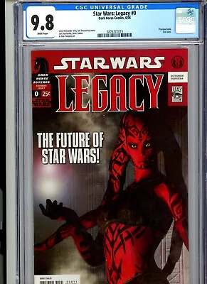 Buy CGC 9.8 Star Wars: Legacy #0 Preview Issue • 130.14£
