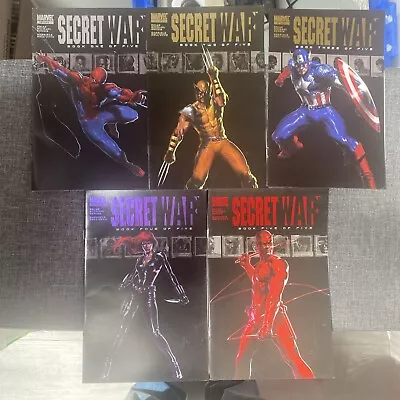 Buy Marvel Comics Secret War #1-5 - 1st Quake Appearance - Complete • 13.99£
