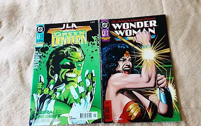 Buy 2 Comics Wonder Woman 1/7/98 + JLA Special Green Lantern 1/2/98 G76 • 1.97£