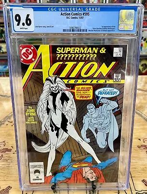 Buy ACTION COMICS #595 CGC 9.6 1st Appearance Of The Silver Banshee • 86.35£