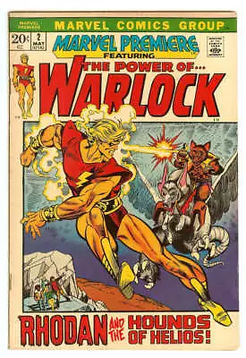 Buy Marvel Premiere #2 5.0 // Warlock Given First Name Adam Marvel Comics 1972 • 27.35£