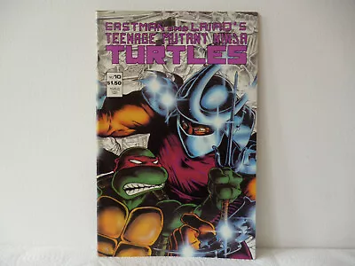 Buy Teenage Mutant Ninja Turtles #10 Pullout First Print - Mirage Studios 1987 VGC • 46.99£