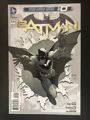 Buy Batman #0 The New 52 DC Comics 2012. Synder Capullo NM Free Postage • 7.50£