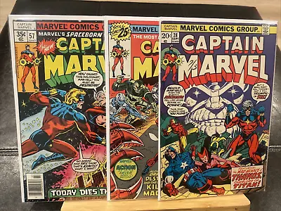 Buy Captain Marvel 28, 44, 57 Bronze Age - 4th Thanos 1st Eon, 🔑  • 27.65£