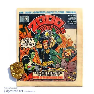 Buy 2000AD Prog 159 Judge Dredd Tornado Comic Book Issue 5 4 80 UK 1980 () • 8£