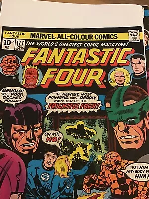 Buy Fantastic Four #177 - 1st Appearance Captain Ultra - December 1976  VF+ • 7.95£