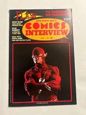 Buy Comics Interview #88 Flash Television Series Feature David Anthony Kraft 1990 • 7.88£