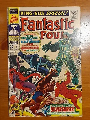 Buy Fantastic Four Annual #5 Nov 1967 VGC- 3.5 First Silver Surfer Solo Story • 49.99£
