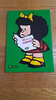 Buy 10 Anos Con Mafalda/ 10 Years With Mafalda By Quino Paperback Book Spanish • 9.99£