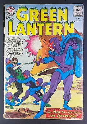 Buy Green Lantern (1960) #37 GD (2.0) Gil Kane 1st App Evil Star • 11.91£