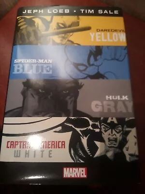 Buy Jeph Loeb & Tim Sale: Yellow, Blue, Gray & White Omnibus (Marvel, 2018) • 40£