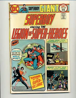 Buy Superboy #208    DC 1975 • 3.94£
