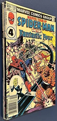 Buy Marvel Team-Up #133, 134, 135, 137, 138, 145 Marvel Comics 1983-84 Spider-Man • 9.53£