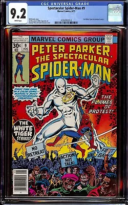 Buy Spectacular Spider-Man #9...CGC 9.2 NM-...First White Tiger • 63.21£