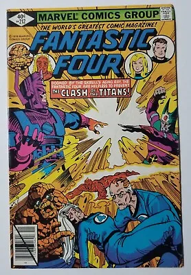 Buy Fantastic Four #212 (Marvel Comics, 1979) Galactus • 3.93£