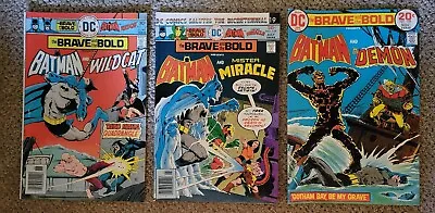 Buy The Brave And The Bold #109, 127, 128 DC Batman Wildcat, Demon, Mister Miracle  • 7.90£