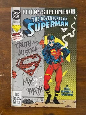 Buy Adventures Of Superman #501 (dc, 1987) Vg+ • 2.40£