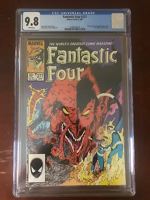 Buy Fantastic Four #277 1985 CGC 9.8 (TOP POP!) John Byrne Art & Story NEW CGC CASE • 87.07£